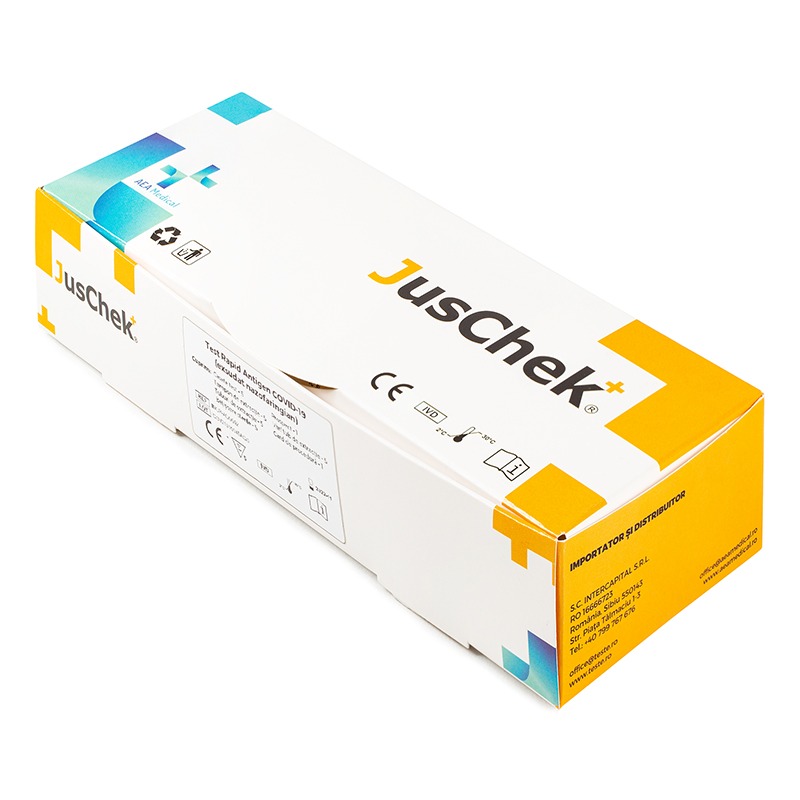 AEA Medical - Test rapid JusCheck Antigen 5 buc cutie 800px
